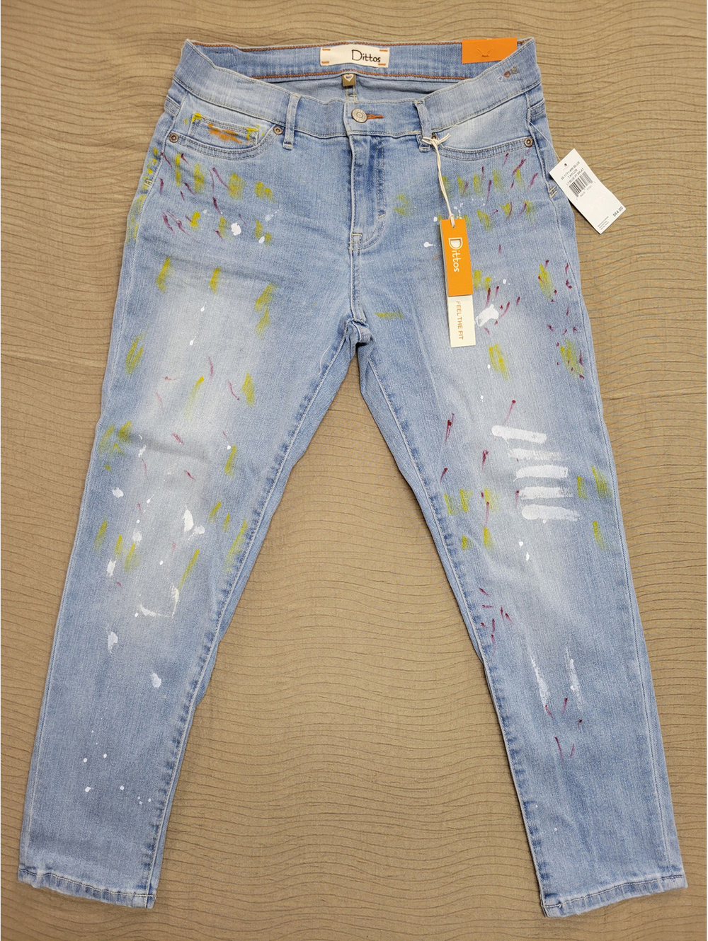 Dittos Taylor Crop Jeans 24 NWT